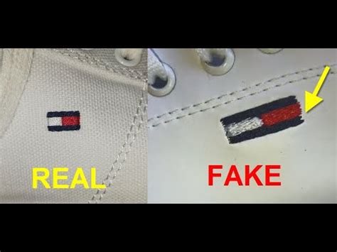 fake tommy hilfiger vs real shoes|authentic tommy hilfiger.